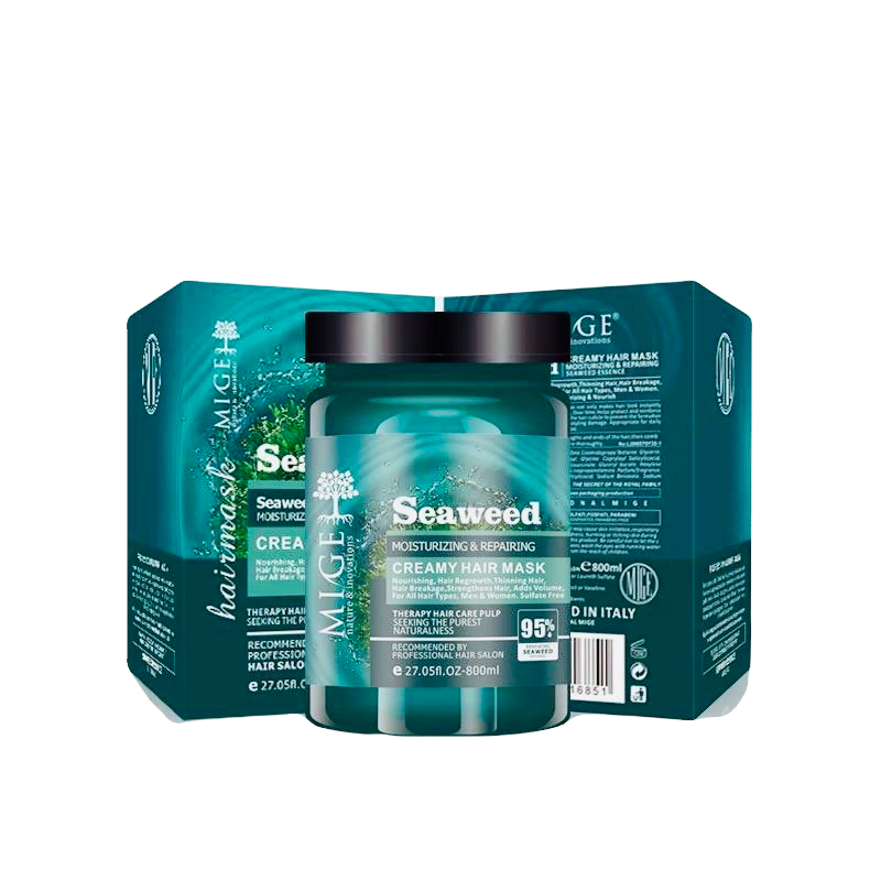 MIGE HAIR MASK SEAWEED - Hydratant et Nourrissant