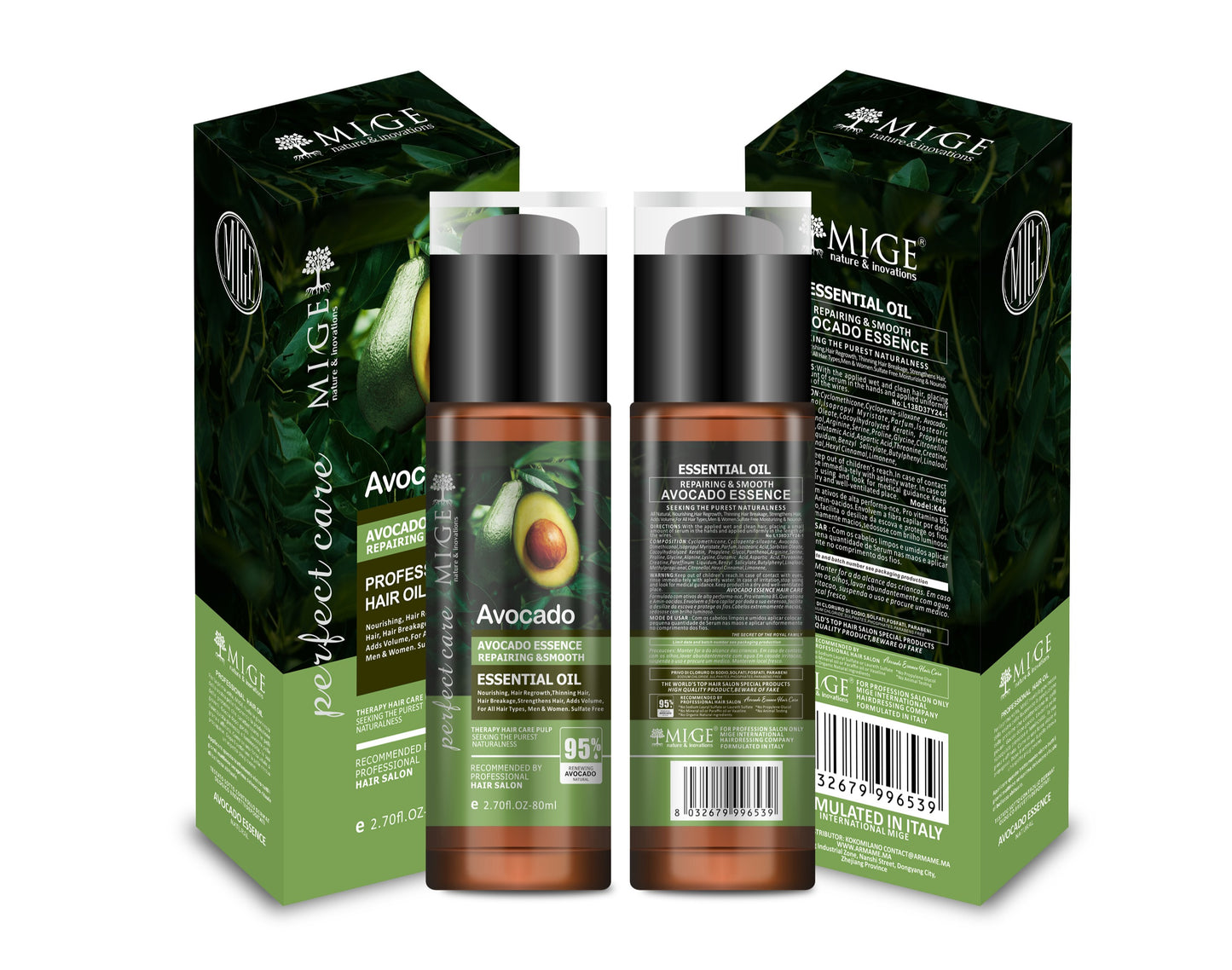 MIGE HAIR OIL AVOCADO - MIGE HAIR OIL AVOCADO